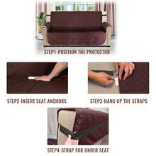 76x230cm Anti-Slip Recliner Sofa Cover, Dog Bed Mat, Armchair Cushion, Washable, Suitable For Furniture Armchair - Multicolor - View 7