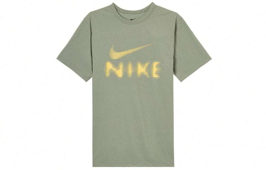 Áo thun ngắn tay Nike HYVERSE Dri-FIT Casual thấm hút mồ hôi nhanh khô mềm mại đa năng dành cho nam màu xanh lá cây - màu xanh lá - Xem 1