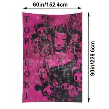 Official Tokidokis Unicorno Tapestry Wall Hanging, 3x5ft Party Photography Backdrop Decorations For Living Room Bedroom Home, Cute Birthday Party Supplies Banner Tablecloth Beach ThrowOfficial Tokidokis Unicorno Tapestry Wall Hanging, 3x5ft Party Photography Backdrop Decorations For Living Room Bedroom Home, Cute Birthday Party Supplies Banner Tablecloth Beach Throw - 粉色 1 件 - 查看 10