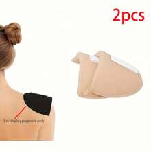 6片装柔软透气加厚泡沫肩垫,女士适用,优雅运动主题设计,防滑可拆卸,多用途,适用于连衣裙、夹克、衬衫,男女通用服装配饰,3种颜色可选,缝纫用品,男士柔软泡沫肩垫,西装外套 - 多色 - 查看 11