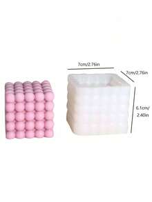 5-Layer Round Ball Aromatherapy Plaster DIY Handmade Silicone Mold - White - View 4