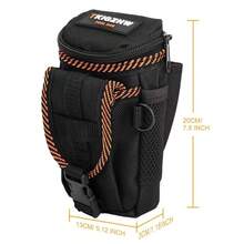 TKIGZNW Tool Belt Pouch, Suitable For Men, Perfect For DIY Enthusiasts And Craftsmen - Black - View 8