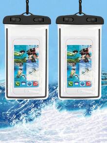 Universal Waterproof Phone Pouch, Waterproof Mobile Phone Bag - It Has A Luminous Function, Waterproof Cell Phone Dry Bag, Waterproof Phone Case, Phone Waterproof Bag, Compatible With Iphone 17 16 15 14 13 Pro Max Plus Air, For Swimming, Rafting, Diving, Underwater Photography, Beach, Outdoor Sport, Travel, Holiday, Pool, Outdoor Sports. - Multicolor - View 27