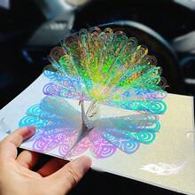 1pc Elegant Peacock 3D Pop-Up Greeting Card - Exquisite Paper Art Design - Ideal For Birthday, Valentine's Day, Christmas And Thanksgiving - Comes With Matching Envelope - Shining Peacock - View 4