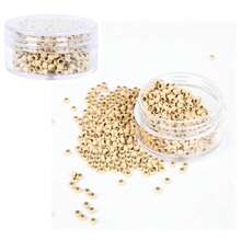 Hair Extension Kit Pliers Pulling Hook Bead Device Tool Kits And 1000PCS Silicone Lined Micro Rings - Multicolor - View 16