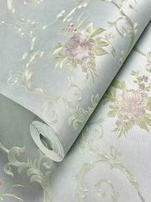 1pc Self-Adhesive Wallpaper, Warm Girl's Bedroom Wallpaper Wall Sticker, 3D Stereoscopic Wall Decal, Room Background Wall - Multicolor - View 40