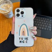 You Are Magic Pattern UV Printing Phone Cover 360 Degree Full Protection for  17 11 12 13 14 Pro Max 15 16 XR X/ XS 7 8 Plus SE Mini for Smartphone Best Gift Birthday Gift Boy & Girl - Transparente - Ver 2