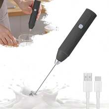 Batidor eléctrico de 3 velocidades para leche y huevos, Mezclador de café - Multicolor - Ver 12