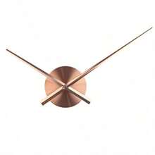 Manos de Reloj 3D Agujas de Reloj Grandes Relojes de Pared 3D decoración de Arte para el hogar Accesorios de Mecanismo de Cuarzo-B031 - Cobre - Ver 3