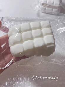 硅胶挤压玩具，手工慢回弹干泥，柔软减压玩具，天鹅绒被子，适合女孩、青少年，减压玩具，礼物 - 完美礼物 - 生日礼物 - 节日礼物 - 圣诞礼物 - 复活节礼物 - 彩色 - 查看 5