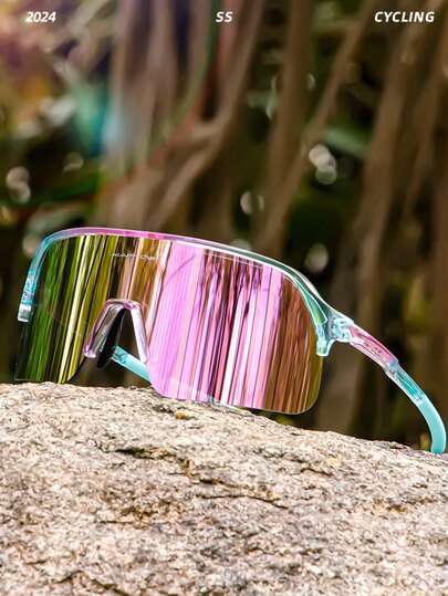  KAPVOE Polarized Cycling Glasses, Unisex Polarized Fishing Glasses, Outdoor Sports, Golf, Fashion Accessories, Running, Softball, Cycling, Hiking, Travel, Photography Glasses, Mountain Bike Glasses