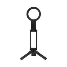 Soporte magnético portátil para teléfono, trípode de escritorio multifunción, accesorio magnético universal - Negro - Ver 6