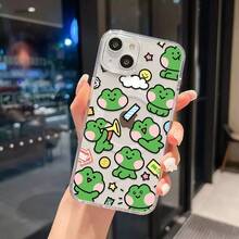 Apple Magnetic Phone Case Shark Frog Sweet I16 Phone Case Compatible With IPhone 17 16 15 14 Pro Max S25 - Clear - View 6