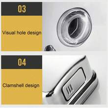 Aimall Stainless Steel Wall Mounted Soap Dispenser Hotel Bathroom Sanitizer Bottle AU - Silver - View 4