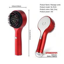 FollowBreak 1pc Scalp Massage Brush, Electric Hair And Scalp Massager With Detachable Design, Cordless Portable Head Massager, Handheld Head Massage Brush, Suitable For Men And Women, Home And Travel Use - Multicolor - View 9