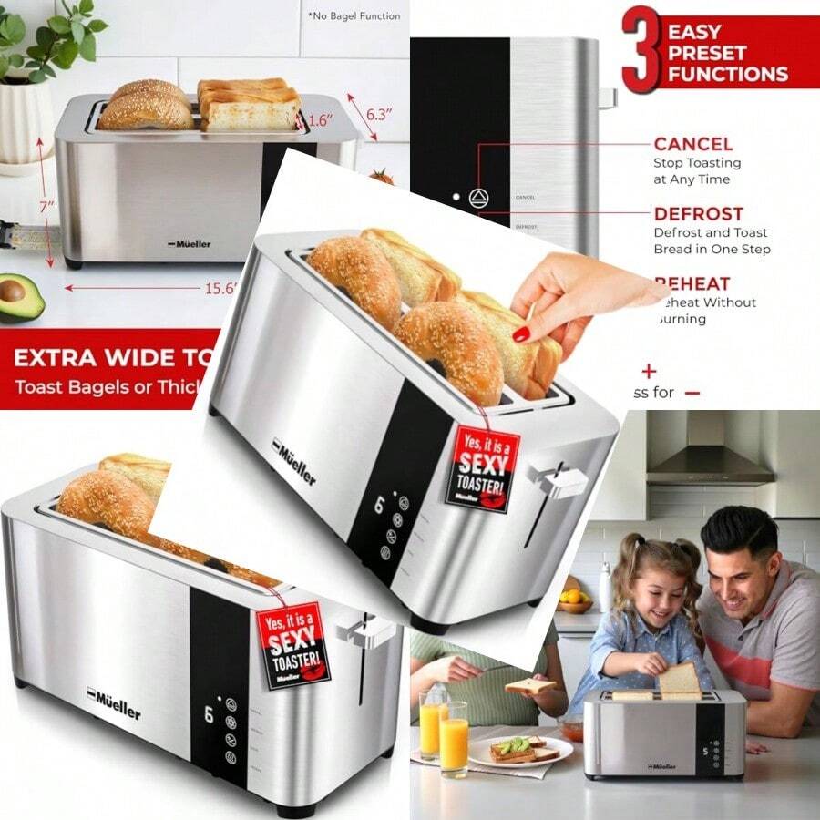 Toaster - 4切れ - チェックする 1