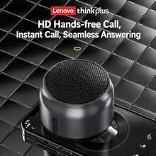 Lenovo K30 Bluetooth Speaker, Portable Music Speaker, Compatible With Smartphones/Computers/Laptops, Outdoor/Desktop/Home/Gaming/Bathroom/Car Use, USB Rechargeable - Black - View 3