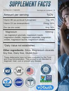 2-Pack Magnesium Complex – Advanced Magnesium Blend Daily Wellness-120 Capsules-HHYD - 1 - 查看 8