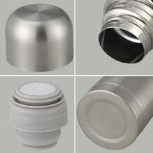 Thermal Cups Vacuum Insulated Bottles Insulated Stainless Steel Tumbler With Handle Thermo Flask Coffee Travel Mug With Rope - 銀色 - 查看 6