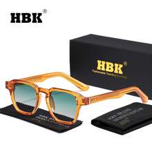 HBK Nuevas gafas de sol CP+PC, diseño minimalista y casual con remaches especiales, marco grande con estilo retro fresco y cool para hombres y mujeres, adecuadas para fiestas, playas de verano, regalos de vacaciones, viene con empaque completo - K40270 - Ver 5