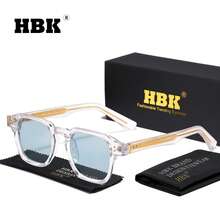HBK Nuevas gafas de sol CP+PC, diseño minimalista y casual con remaches especiales, marco grande con estilo retro fresco y cool para hombres y mujeres, adecuadas para fiestas, playas de verano, regalos de vacaciones, viene con empaque completo - K40270 - Ver 21