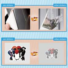 125张高品质热力对抗贴纸，可用于剪贴簿、日记本、笔记本电脑、保险杠、滑板、水瓶、电脑、手机等，为您的生活增添许多乐趣，是送给成年人的完美礼物。 - 隨機風格 - 查看 6
