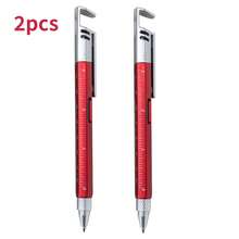 6-In-1 Multifunctional Tool Pen, With Ruler, Level, Ballpoint Pen, Stylus, Stand, Screwdriver And Slotted Screwdriver, Christmas Multifunctional Pen Tool, Small Tool Gift For Men, Dad - Multi-tool Pen - View 13