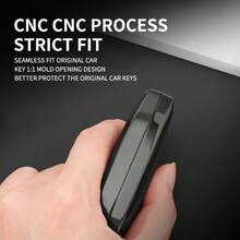 Zinc Alloy Car Key Fob Cover Shell | Durable Exterior Shell Keyless Entry Protective Case Fit For Avalon CHR C-HR Camry Corolla Prius Prado RAV4 - Bracelet - View 6