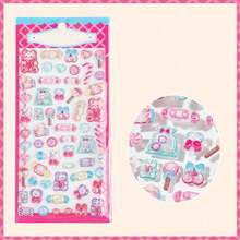 1pc Japanese Mini 3D Sushi Candy Sticker - Cute Embossed Resin Sticker - DIY Scrapbooking Stationery Birthday Party Supplies - Multicolor - View 16