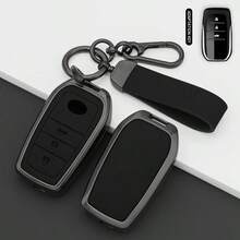 Zinc Alloy Car Key Fob Cover Shell | Durable Exterior Shell Keyless Entry Protective Case Fit For Avalon CHR C-HR Camry Corolla Prius Prado RAV4 - Bracelet - View 8