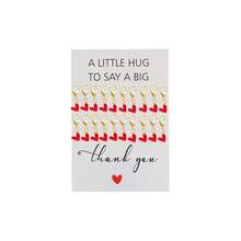 10 piezas Llavero de aleación con forma de corazón y tarjeta de mensaje personalizable - Colgante dorado, corazón de dibujos animados, regalo de agradecimiento, adecuado para maestros, novias, madres, mejores amigas | Regalo personalizado | Ideal para Navidad - Rojo - Ver 7