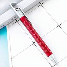 6-In-1 Multifunctional Tool Pen, With Ruler, Level, Ballpoint Pen, Stylus, Stand, Screwdriver And Slotted Screwdriver, Christmas Multifunctional Pen Tool, Small Tool Gift For Men, Dad - Multi-tool Pen - View 15