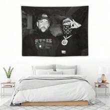 Flag $Uicideboys Music Album Poster Tapestry For Bedroom, Living Room & Dorm Decor - 圖片色 - 查看 1