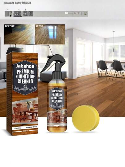Wood Floor & Marble Surface Powerful Cleaning & Polishing Solution
