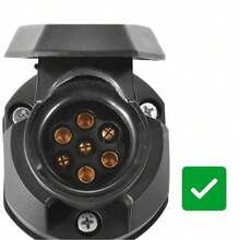 Universal Elektrosatz 7 polig Kabelsatz AHK Anhängerkupplung Anhänger E-Satz Anhängersteckdose Kabelsatz - 1 Satz - Übersicht 4