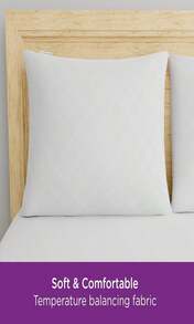 Set Of 2 Standard\/Queen AllerEase Pillow Protectors - Temperature Balancing, Allergist Recommended - Premium Breathable, Zippered Protectors - ColorA - View 5