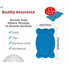 1PC Dog Slow Food Pad Bone Silicone Pet Licking Pad Mat Placemats Pet Supplies Feeding Dog Cats Dogs Supplies - 500ml - View 10