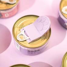 3件套可爱猫爪宠物食品罐头开启器，轻松拉环开启，适用于猫狗罐头食品，保护指甲，符合人体工程学的厨房配件 - 均碼 - 查看 5