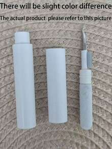 1pc 3-In-1 Earphone Cleaning Pen; Integrated Brush And Wipe; Can Clean Wireless Earphone Charging Case And Earphones Of Dust And Stains; Suitable For Daily Commute And Office Scenarios, Bluetooth Earphone Cleaning Pen, Duster Tool, Earphone And Phone Cleaning Brush. - Multicolor - View 12