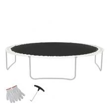 Replacement Trampoline Mat, Jumping Mat Fits 15ft Frame, Universal Jumping Mat For 15ft Round Trampoline, Reinforce UV-Resistant Mat With Spring Tool & Durable V-Rings, Fit 6.5" Spring Length - 15-inch Length, 6.5-inch Diameter - View 8