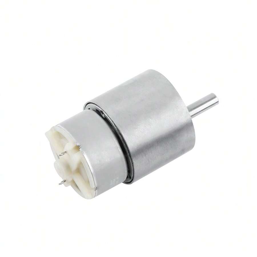 Motorreductor miniatura RF-500 (engranaje de 37 mm), 12 V (3,5 RPM) - Tipo de Enchufe A USA (110-127V) - Ver 1