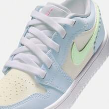 Toddler JORDAN 1 LOW ALT SE (PS) Basketball Shoes, Low-Top, IB7117-403 - Blue and White - View 8