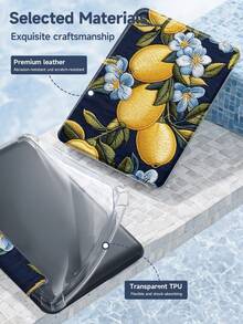 Ayotu 柠檬树图案平板电脑保护套（1个装），适用于Kindle电子书阅读器，兼容第十代、第十一代/第四代Air/第七代/9.7英寸Galaxy Tab A9 Plus、Kindle（第十一代，2024年发布）（6英寸）、Kindle Paperwhite（第十二代，2024年发布），是绝佳的节日礼物，时尚简约设计。 - 彩色 - 查看 7