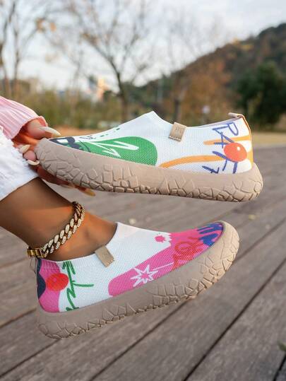 2026 Nuevos tenis gruesos con cordones de colores, zapatos de moda versátiles para correr y caminar para estudiantes, adecuados para interiores y exteriores