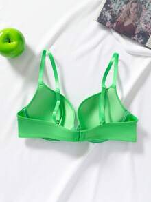 MLeyhoice Women's Minimalist Solid Color Underwire Bra, Suitable For Daily Wear (Suggest Choosing One Size Smaller) - Multicolor - View 3