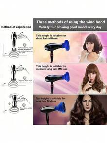 1/2/3PCS Travel-Friendly Hair Curl Diffuser With Free Storage Bag, Suitable For Curly, Wavy, And Spiral Hair - Salon-Grade Hair Dryer Accessory, Heat-Free Volumizing Tool | Define Natural Curls With This Lightweight Diffuser, Ideal For Home And Travel Use.Exquisitely Crafted, It's Specially Designed For Holiday Hairstyling-Perfect For Christmas, New Year, And Other Festive Occasions. A Must-Have To Create Flawless Hairstyles. - Multicolor - View 6
