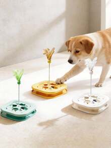 PETSIN 1个猫玩具，带长鼓和3个铃铛球，趣味猫球，益智抓挠玩具，互动猫玩具，幼猫玩具，室内猫球玩具，适合无聊的室内环境 - 彩色 - 查看 4