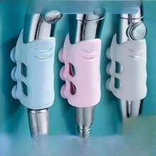 Silicone Suction Cup Shower Head Holder, No Drill Movable Universal Shower Head Bracket - Multicolor - View 3