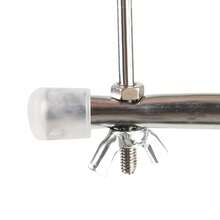 Round Spiral Quilt Sheets Hanger Blanket Hanger Save Space Outdoor Home Balcony Hanger Stainless Steel Rotating Drying Rack - A - View 7