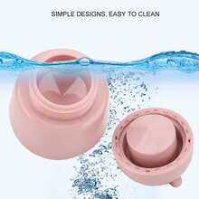 Molino portátil para pastillas con forma de animalitos, triturador de pastillas para bebés, dispositivo para moler pastillas, color rosa. - Rosa - Ver 8